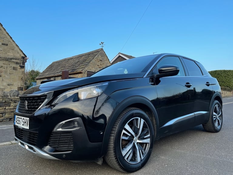 image for 2017 Peugeot 3008 2017 67 PEUGEOT 3008 2.0 BlueHDi GT LINE EU6 5DR BLACK  HATCHBACK Diesel Manual