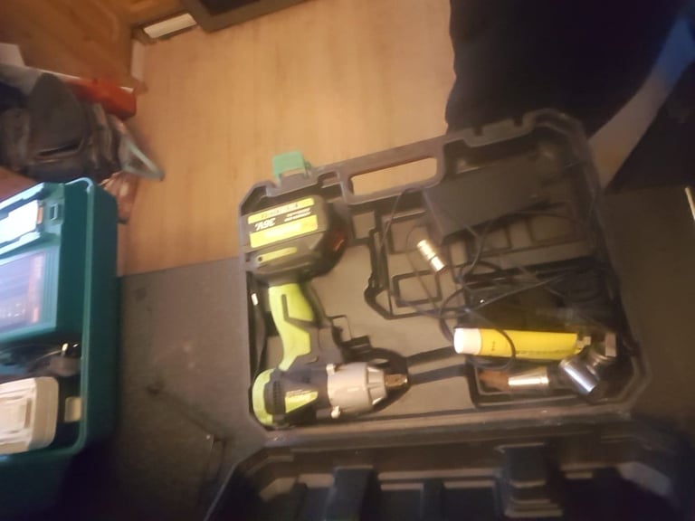 Cordless Impact Wrench 6000mAh Driver Drill Kit dewalt makita ryobi decker hilti tools 36v 18v 