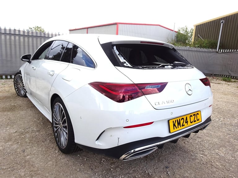 2024 24 REG MERCEDES BENZ CLA 180 AMG LINE PREMIUM AUTO ESTATE DAMAGED SALVAGE