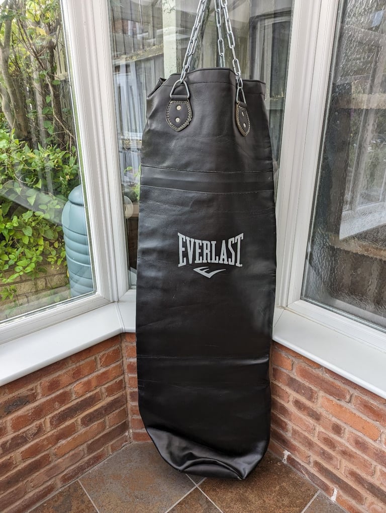 Everlast 5ft Heavy Boxing Punch Bag Leather