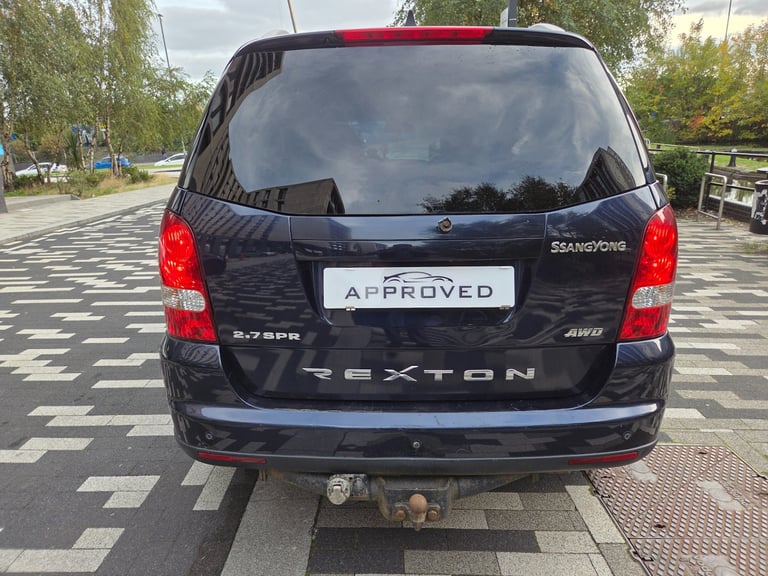 SSANGYONG REXTON 270 SPR 5DR TIP AUTO AUTOMATIC 4WD TOWBAR FITTED BARGAIN