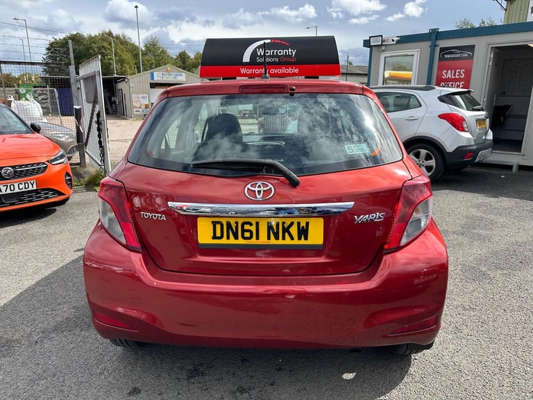 2011 Toyota Yaris 1.33 Dual VVT-i T Spirit Euro 5 5dr HATCHBACK Petrol Manual