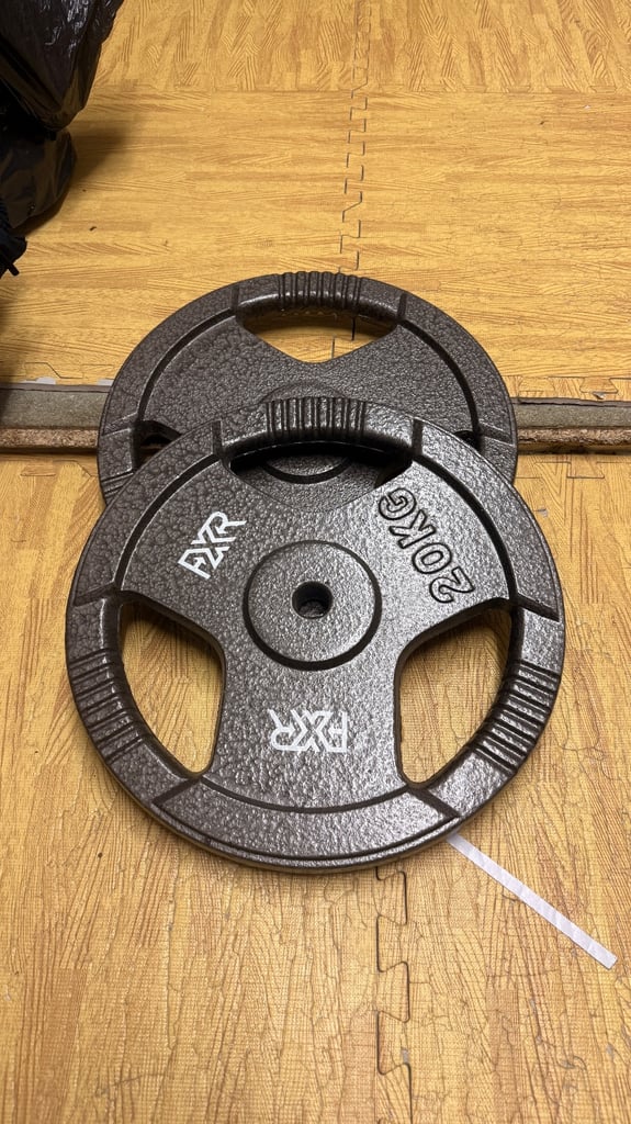 2x 20kg PXR Weight plates