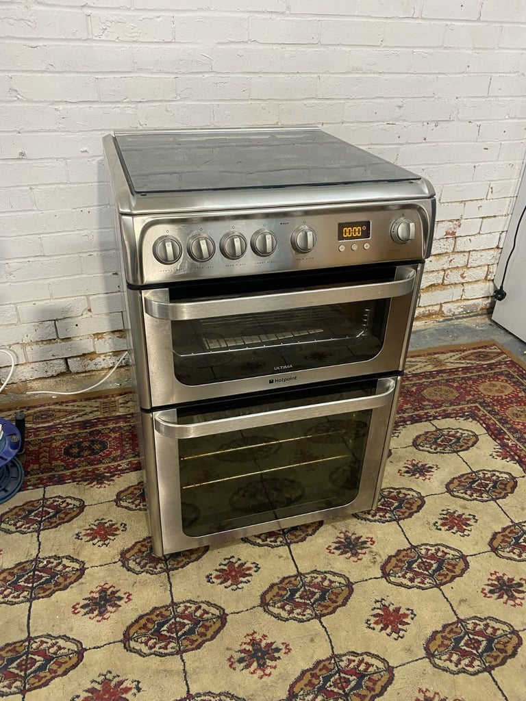 HotPoint Stainless Steel 60 CM Gas Cooker W