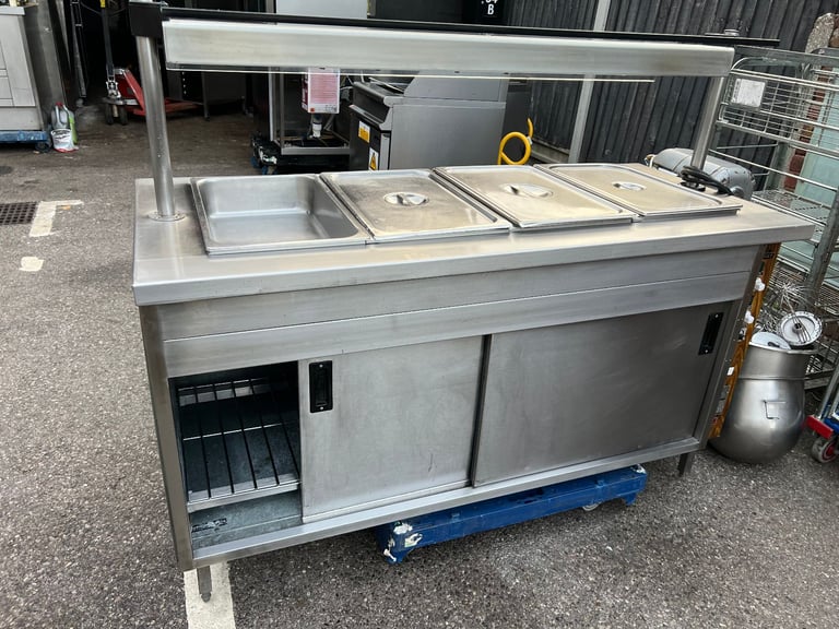 HOT FOOD DISPLAY BNAIN MARIE  UNDER HOT CUPBOARD CATERING COMMERCIAL  KITCHEN 