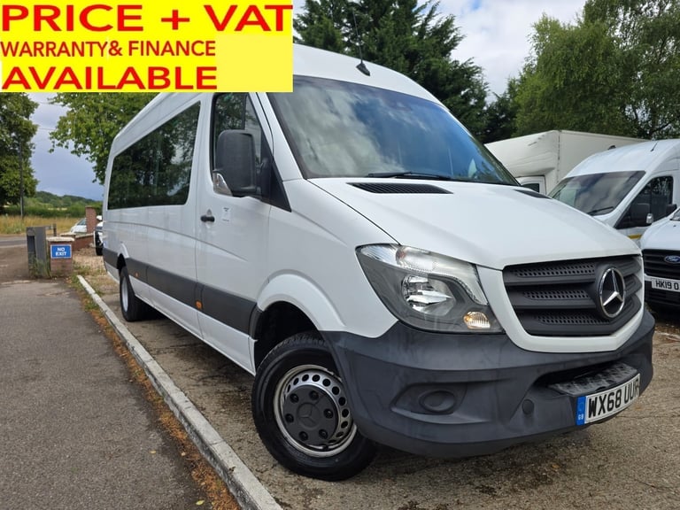 2018 68 MERCEDES-BENZ SPRINTER 2.1 514 CDI MINIBUS XLWB ***ONLY 61,000 MILES*** 
