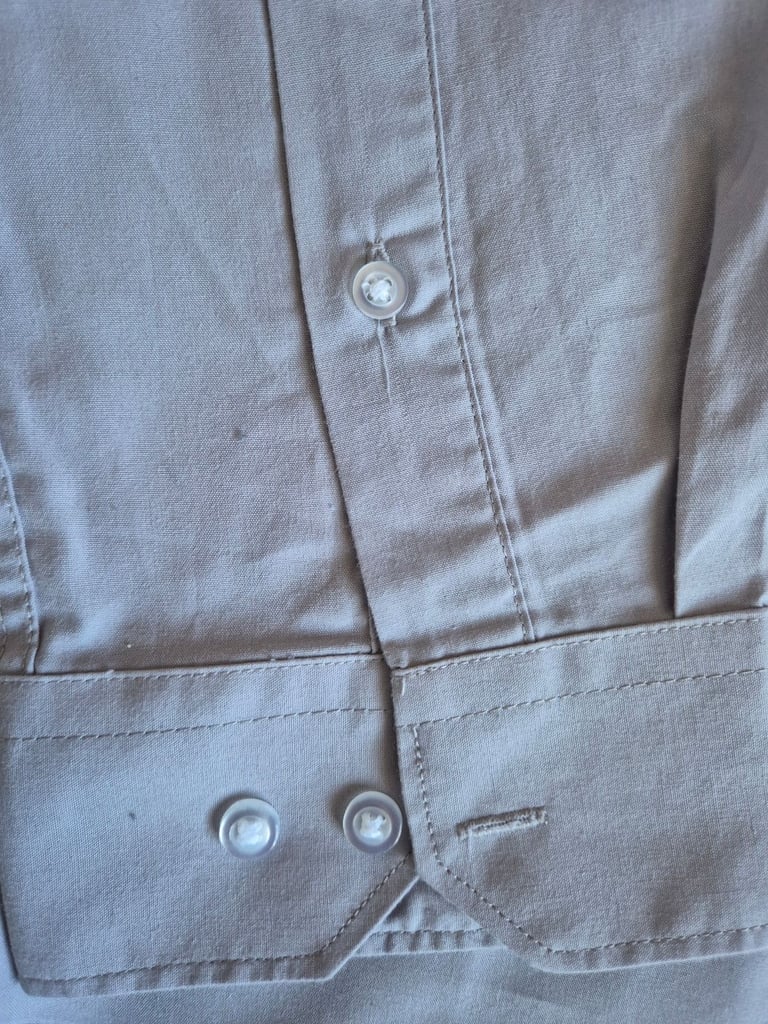 Mens Plain Grey Shirt 