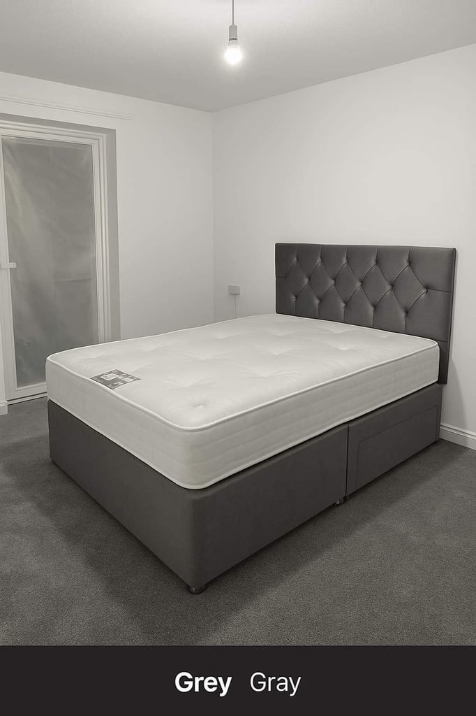 image for Chesterfield beds !!! Small Double & Double Divan bed With Mattress - Free delivery 