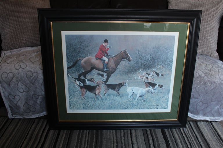 image for Away,Away, Limited Edition framed print by Judi Kent Pyrah.