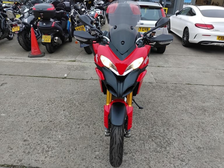 2011 11 DUCATI MULTISTRADA 1200 S TOURING TOURER LUGGAGE PANIERS ADVENTURE