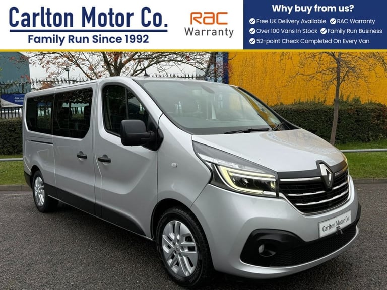 2021 Renault Trafic LL30 ENERGY dCi 170 Sport Nav 9 Seater EDC MPV DIESEL Automatic