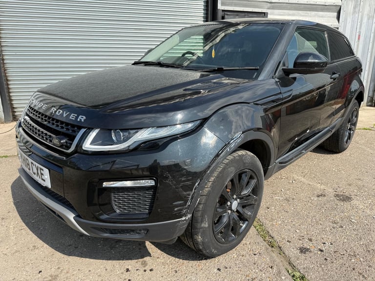 2018 18 REG RANGE ROVER EVOQUE COUPE ED4 TECH 2.0TDi DAMAGED REPAIRABLE SALVAGE