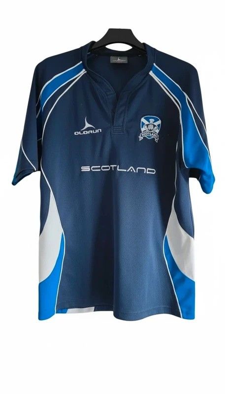 Men's Branded Scotland blue rugby top XXXL