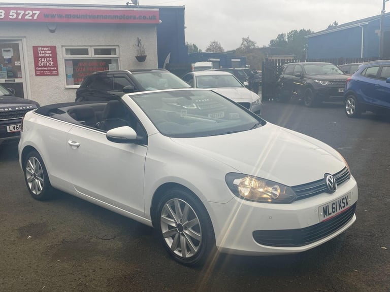 2011 Volkswagen Golf 1.6 TDI BlueMotion Tech SE Cabriolet Euro 5 (s/s) 2dr CONVERTIBLE Diesel Manual