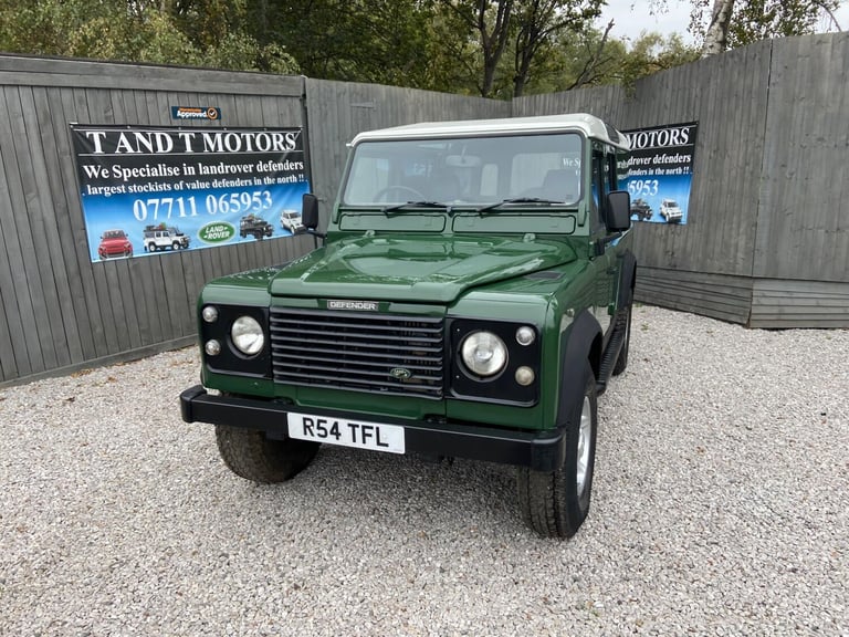1998 Land Rover Defender Hard Top TDCi PANEL VAN DIESEL Manual