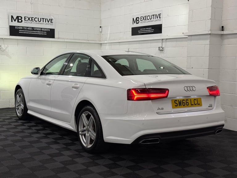 2016 66 AUDI A6 2.0 TDI SE EXECUTIVE QUATTRO S TRONIC 4WD 190BHP WHITE EURO 6 