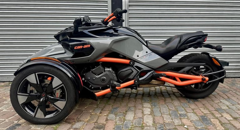 Can-Am Spyder F3-S Special Series — Grey & Orange