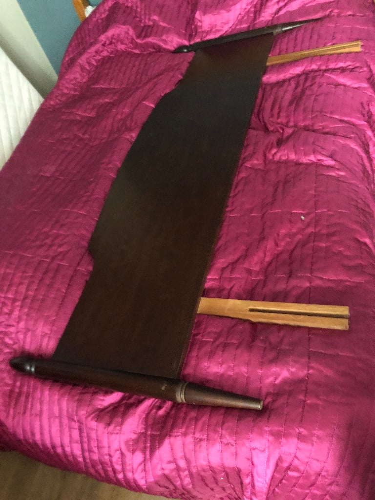 image for Wooden bed frame head part.