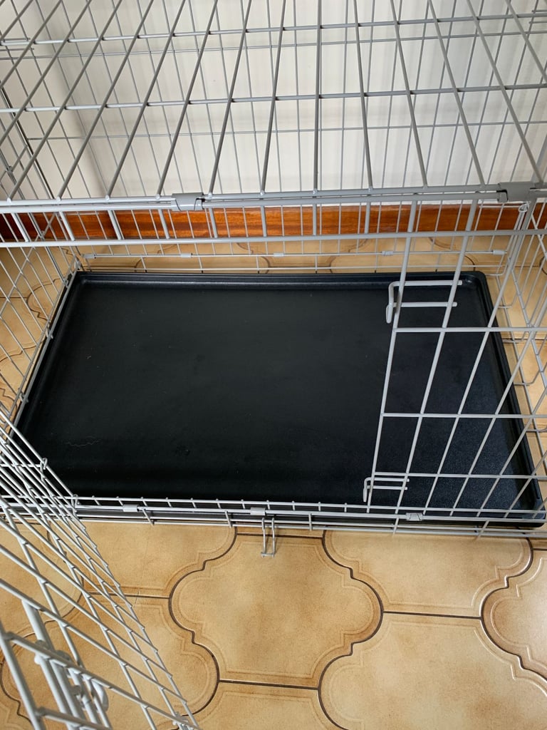 Pets at Home dog cage.
