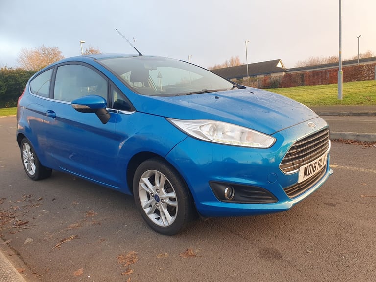 Ford Fiesta Zetec 1.25 petrol '16  Low Mileage