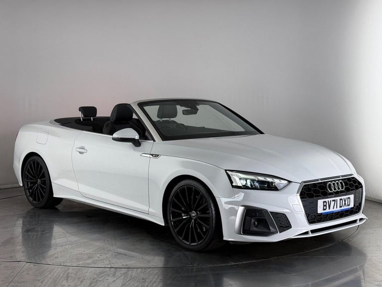image for 2021 Audi A5 Cabriolet 2.0 TFSI 40 S line S Tronic Euro 6 (s/s) 2dr Convertible Petrol Automatic