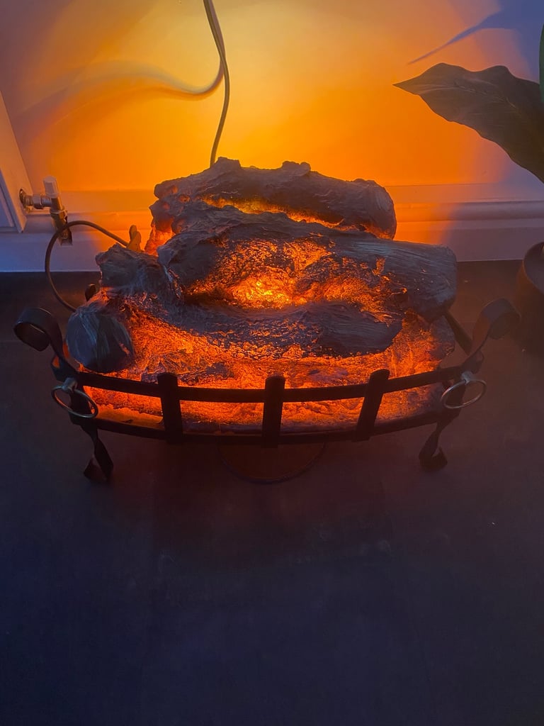 Artificial log fire 