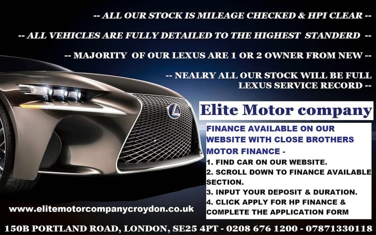 2010 Lexus RX 3.5 450h V6 E-CVT 4WD Euro 6 (s/s) 5dr ESTATE Petrol/Electric Hybrid Automatic