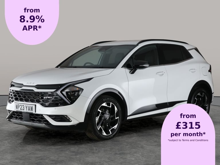 2023 Kia Sportage 1.6 T-GDi GT-Line SUV 5dr Petrol Manual Euro 6 (s/s) (148 bhp) - LANE DEPAR Suv...