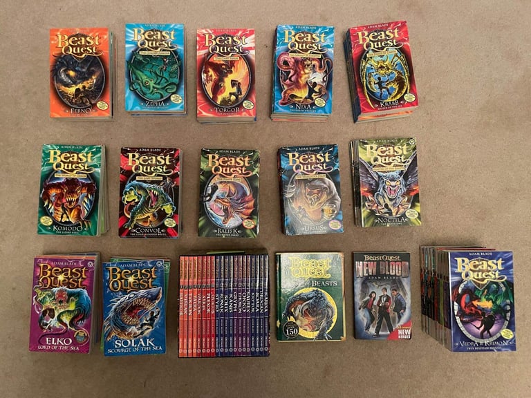 Large Bundle of Beast Quest Books