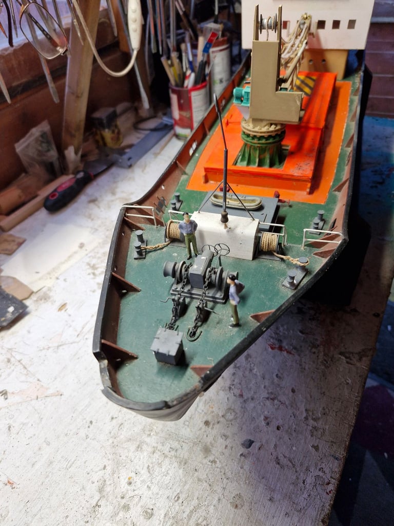 Radio control model boat 