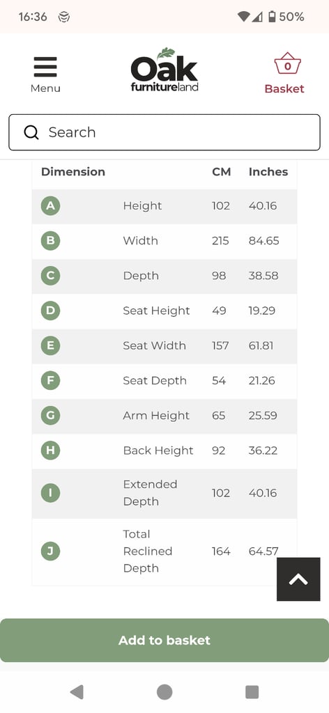 Oak Furniture Recliner Sofa