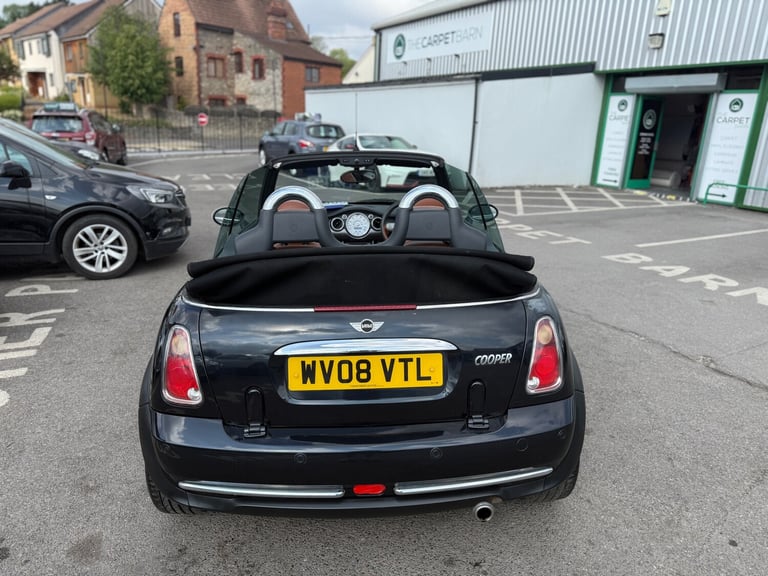 2008 Mini Convertible 1.6 Cooper Sidewalk 2dr Petrol