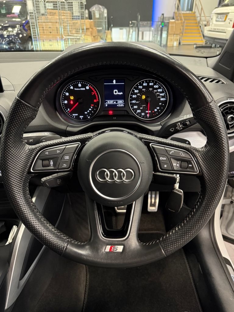 2017 67 AUDI Q2 1.4 TFSI COD S LINE SUV 5DR PETROL S TRONIC EURO 6 (S/S) (150 PS