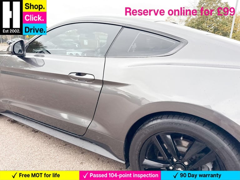 2017 Ford Mustang 2.3T EcoBoost Fastback 2dr Petrol Manual Euro 6 (317 ps) COUPE Petrol Manual