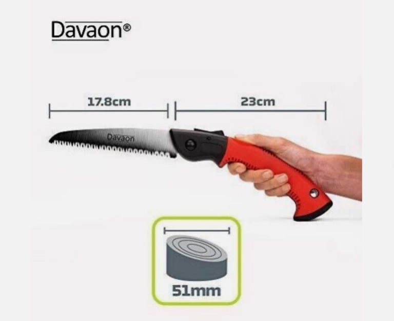 image for Davaon Pro Folding Pruning Saw