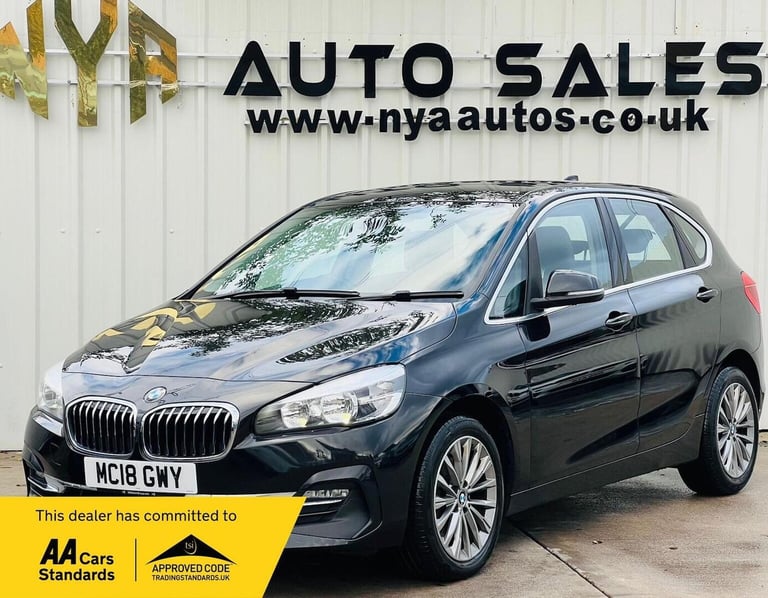 BMW 2 SERIES ACTIVE TOURER 2.0 220d Luxury Auto xDrive Euro 6 (s/s) 5dr 2018