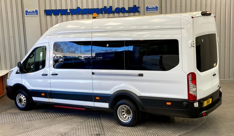 2019 Ford Transit 2.0 460 EcoBlue Leader Minibus Double Cab 5dr Diesel Manual RWD L4 High Roo MIN...