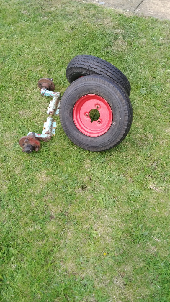image for Trailer wheels and tyres for sale