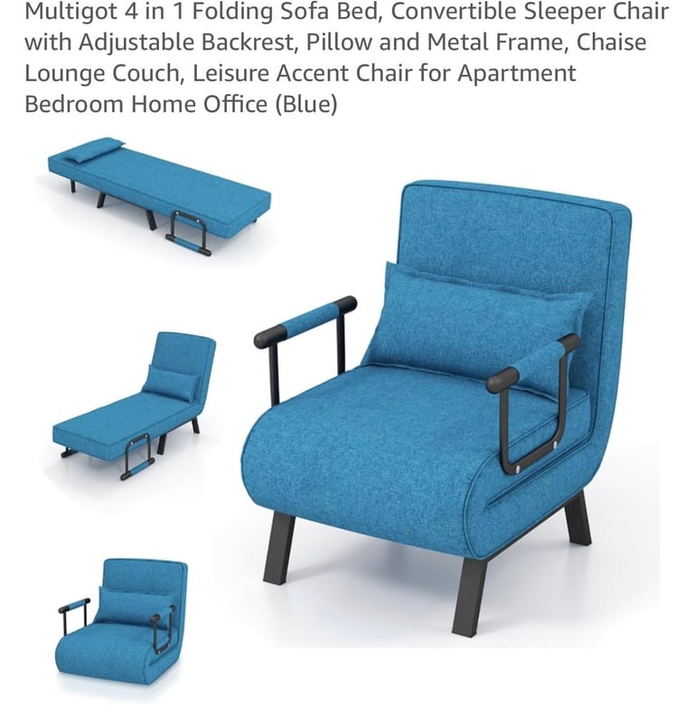 Little used fold out bed - chair