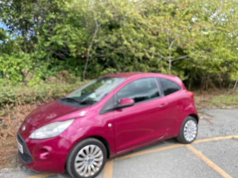FORD KA 1.2 ZETEC 59 REG RED 3 DOOR MOT MARCH 20TH 2026 TAX £35 LOW INSURANCE 50+MPG