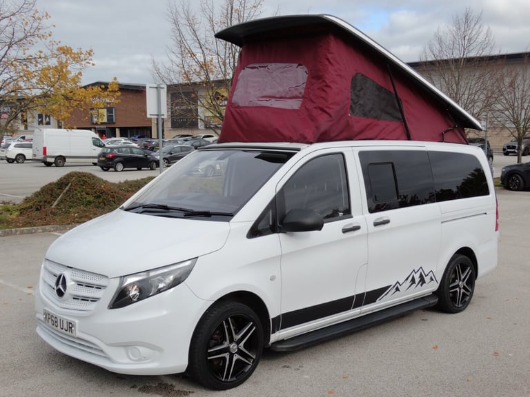 image for 2018 MERCEDES VITO 1.6 111 CDI DIESEL CAMPERVAN 4 BERTH LOW MILES POP TOP ULEZ!!