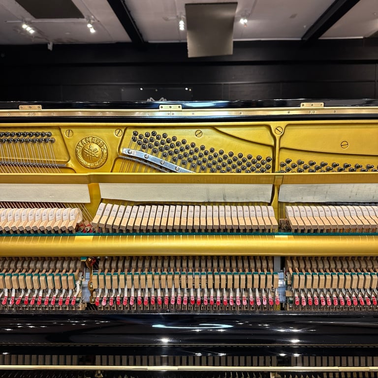 REDUCTION: Yamaha U1 Upright Piano Black | Delivery, Warranty, Stool, Tuning