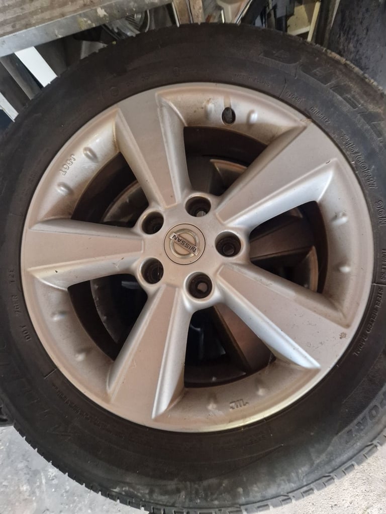 Nissan qashqai wheels