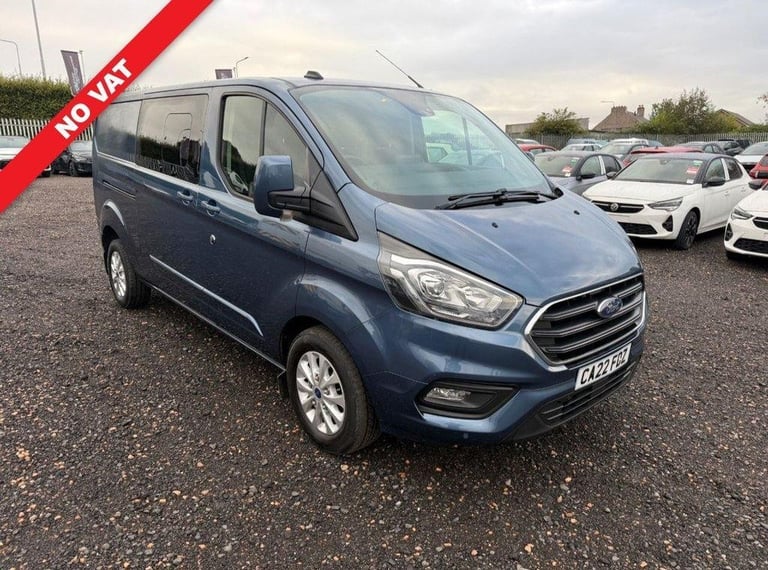 2022 Ford Transit Custom 2.0 320 EcoBlue Limited Crew Van Double Cab 5dr Diesel 