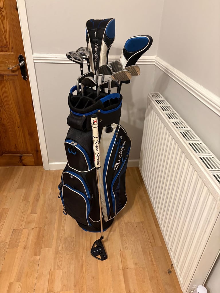 image for Macgregor DCT 2000 Graphite Shafted Clubs, Putter and Bag - Great Condition