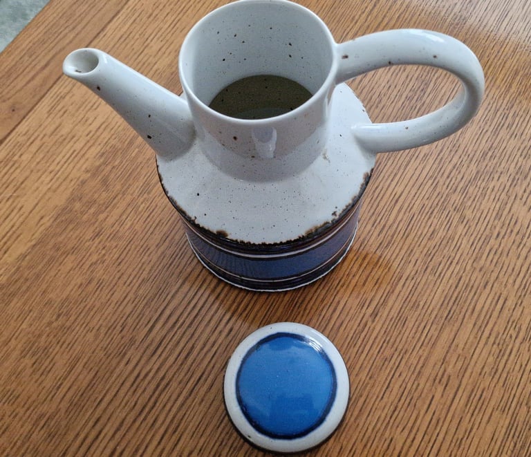Vintage Midwinter Stonehenge Moon Coffee Pot - Made in England