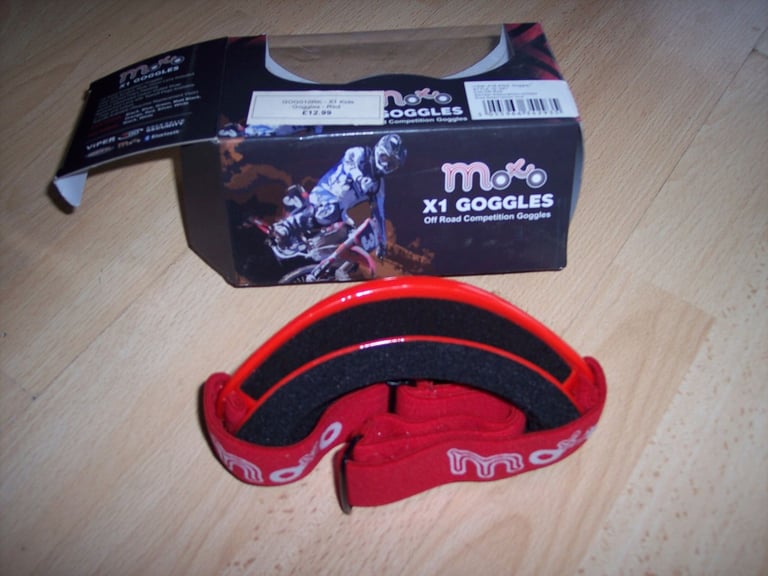 Honda Red Kids Motocross / Motorcycle Goggles