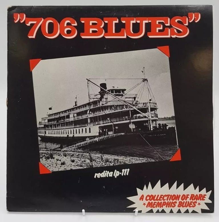 image for 706 Blues Various Artists 12&quot; Vinyl LP Redita Records LP-111 Mono a rare l p 
