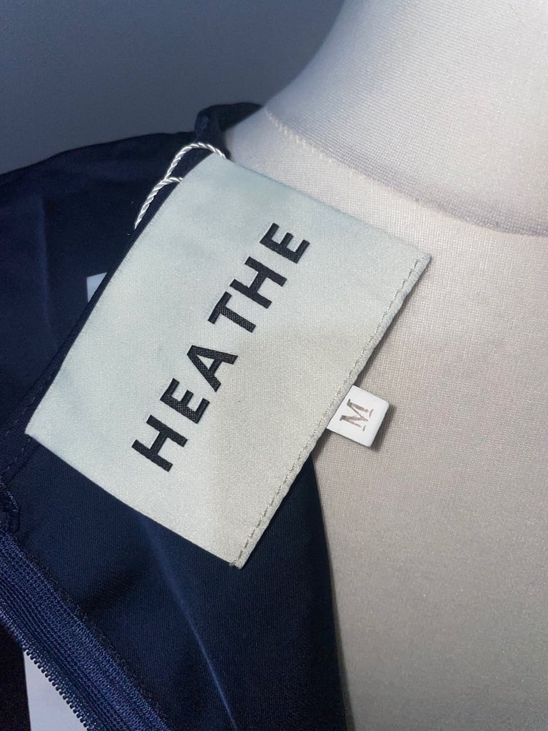 Heathe one sleeve midi dress size 10