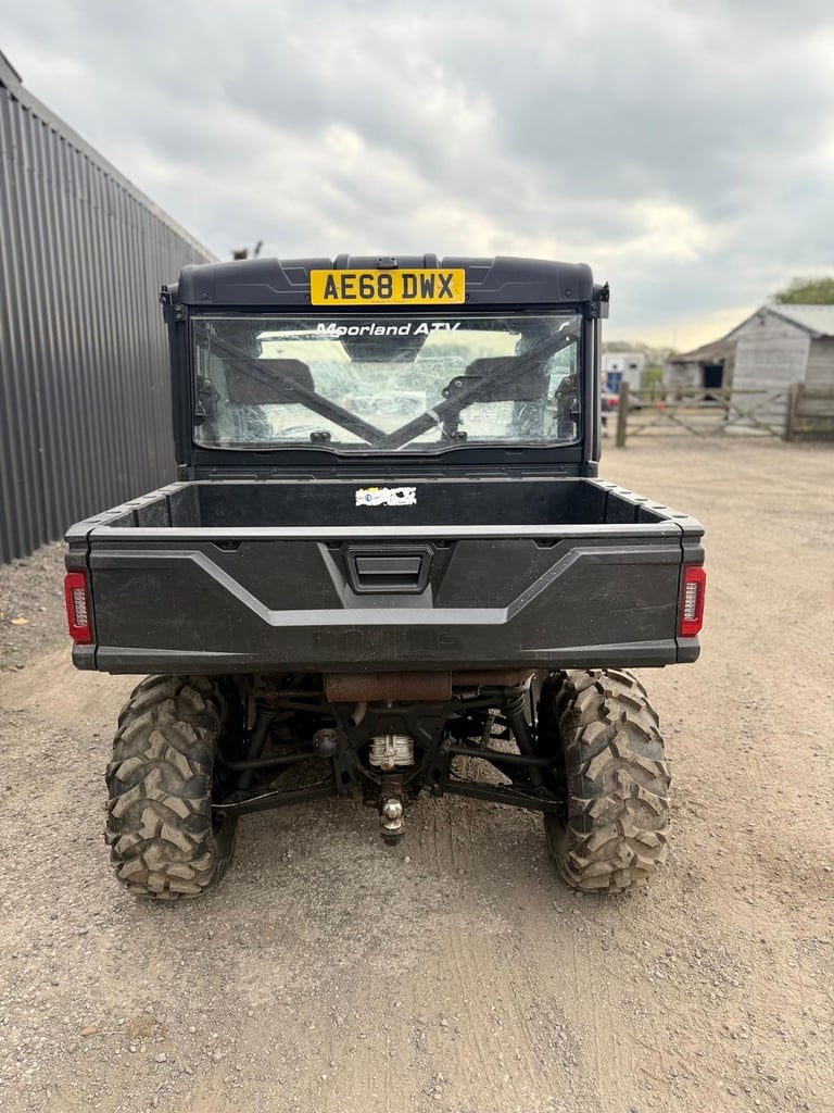 2018 ( 68 ) Polaris Ranger 1000 Diesel fully enclosed cab